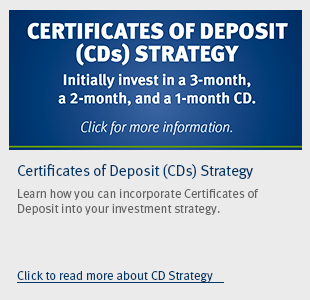 Certificates of Deposit Strategy Flyer